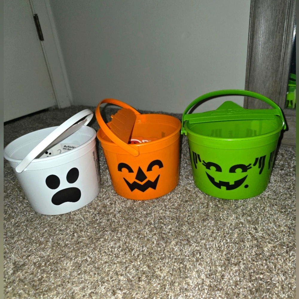 McDonalds BOO buckets SET OF 3